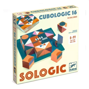 Logikai kockakirakó: Kubológia 16 (Cubologic 16) Djeco