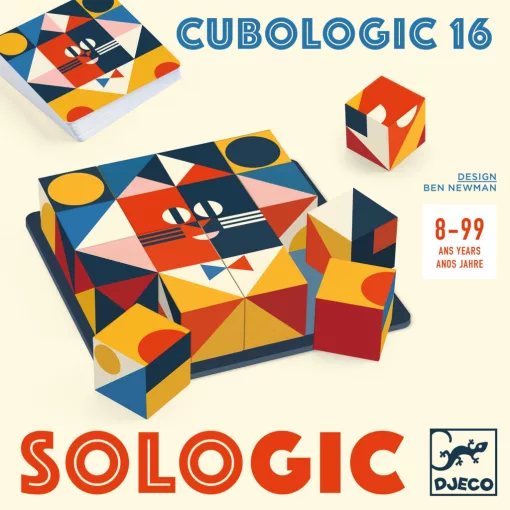 Logikai kockakirakó: Kubológia 16 (Cubologic 16) Djeco