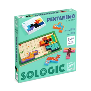 Logikai játék: Hétszer öt (Pentanimo) Djeco