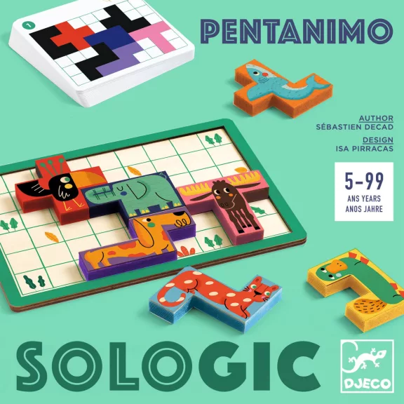 Logikai játék: Hétszer öt (Pentanimo) Djeco