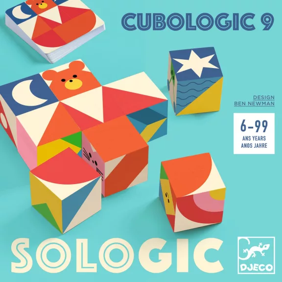 Logikai kockakirakó: Cicu-logika (Cubologic 9) Djeco