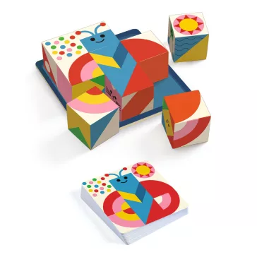 Logikai kockakirakó: Cicu-logika (Cubologic 9) Djeco