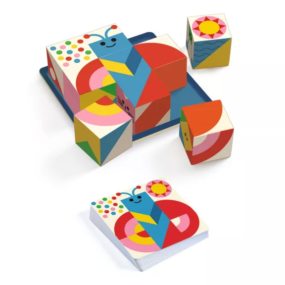 Logikai kockakirakó: Cicu-logika (Cubologic 9) Djeco