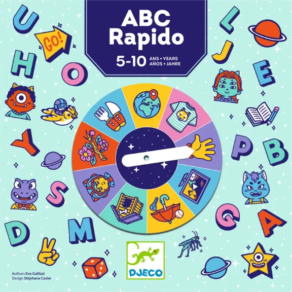 Társasjáték: Szókincs bajnokság (ABC Rapido) Djeco