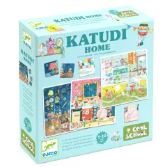 Társasjáték: Fedél alatt (Katudi Home) Djeco