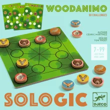 Logikai játék: Szétültetés (Woodanimo) Djeco