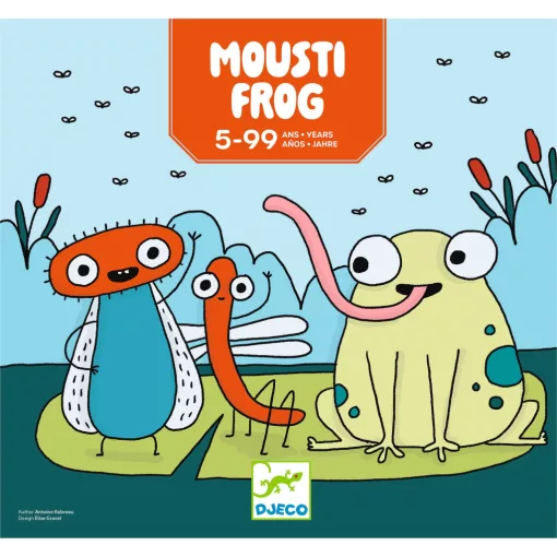 Társasjáték: Szúnyogvadász (Moustifrog) Djeco
