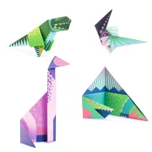 Origami: dinoszauruszok (Dinosaurs) Djeco