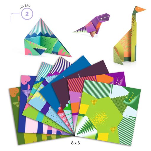Origami: dinoszauruszok (Dinosaurs) Djeco