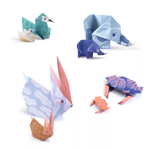 Origami: állati család (Family) Djeco