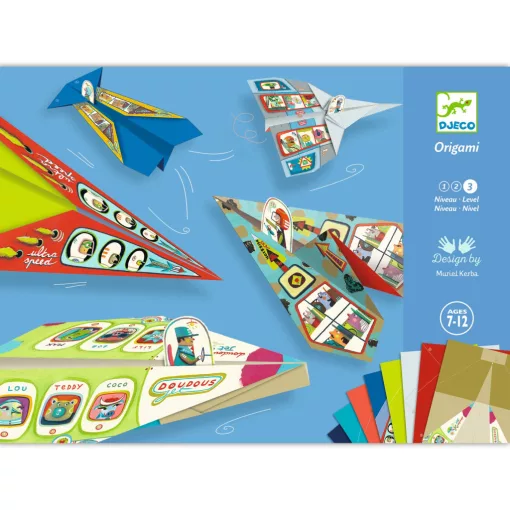 Origami: repülők (Origami planes) Djeco