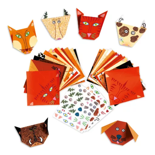 Origami: állatok (Origami animals) Djeco