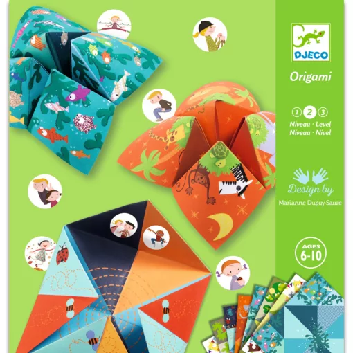 Origami: sótartó (Origami bird game) Djeco