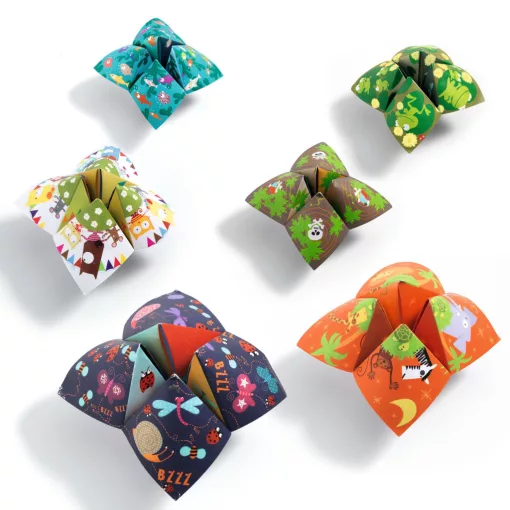 Origami: sótartó (Origami bird game) Djeco