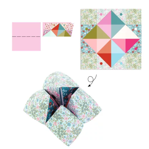 Origami: jósló (Fortune tellers) Djeco