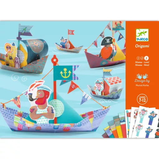 Origami: Papírcsónak (Floating boats) Djeco