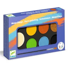 Arcfesték: 6 természet szín (Palette 6 colours: Nature) Djeco