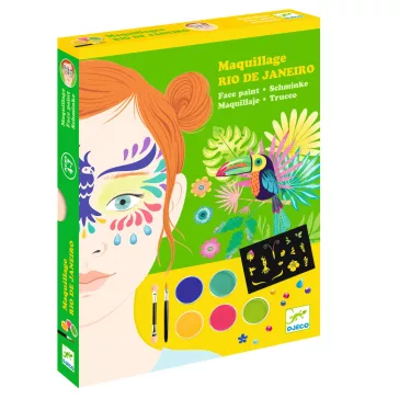 Arcfestés, díszítés: Karnevál (Rio de Janeiro)
