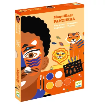 Arcfestés, díszítés: Nagymacskák (Panthera) Djeco