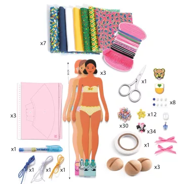   Divattervező műhely: Manka kollekciója (Fashion by Magali) Djeco