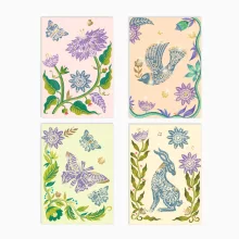 Művészeti műhely: Nyomat készítés, golgotavirág (Passionflower) Djeco