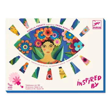   Művészeti műhely: Virágdíszben (Inspired by Frida Kahlo – Coyoacán) Djeco