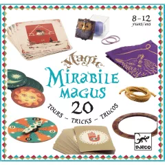   Bűvészkészlet: Csodállatos, 20 trükk (Mirabile magus – 20) Djeco