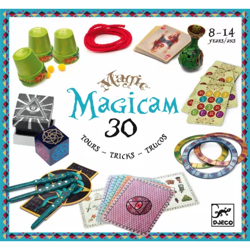 Bűvészkészlet: Varázslatos, 30 trükk (Magicam) Djeco