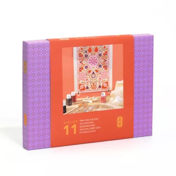   Műterem 11: Mandalák selyem festés (Atelier 11: Silk Painting) Djeco