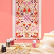 Műterem 11: Mandalák selyem festés (Atelier 11: Silk Painting) Djeco