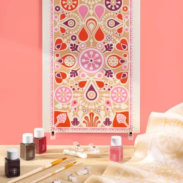   Műterem 11: Mandalák selyem festés (Atelier 11: Silk Painting) Djeco