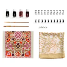 Műterem 11: Mandalák selyem festés (Atelier 11: Silk Painting) Djeco