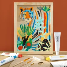 Műterem 22: Tigris színkeverés (Atelier 22: Colour Mixing) Djeco