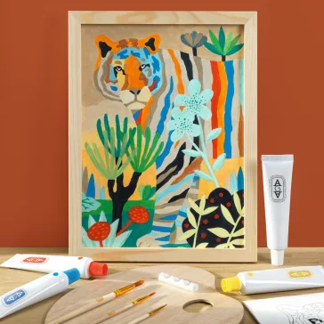  Műterem 22: Tigris színkeverés (Atelier 22: Colour Mixing) Djeco