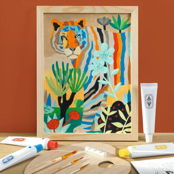 Műterem 22: Tigris színkeverés (Atelier 22: Colour Mixing) Djeco