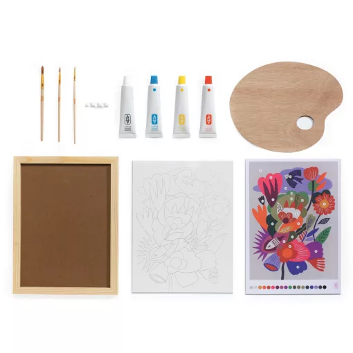 Műterem 23: Csendélet színkeverés (Atelier 23: Colour Mixing) Djeco