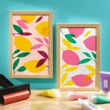 Műterem 46: Színtár gélnyomtatás (telier 46: Gel Printing) Djeco