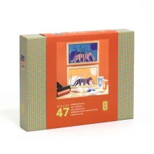 Műterem 47: Éjjel és nappal gélnyomtatás (Atelier 47: Gel Printing) Djeco