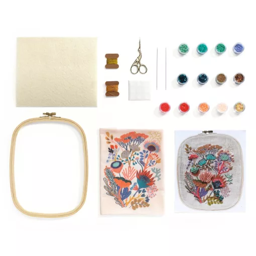 Műterem 58: Gyöngyvirág gyöngyhímzés (Atelier 58: Beadwork)