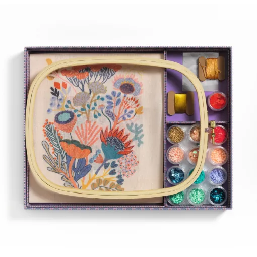 Műterem 58: Gyöngyvirág gyöngyhímzés (Atelier 58: Beadwork)