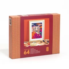 Műterem 64 - Tűhímzés, Alkony - Atelier 64, Needlepoint