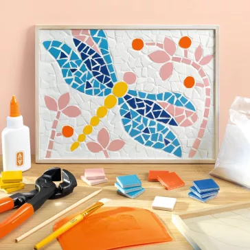  Műterem 72: Szítakötő mozaikkép (Atelier 72: Mosaic) Djeco