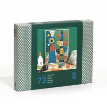 Műterem 73: Páva mozaikkép (Atelier 73: Mosaic) Djeco