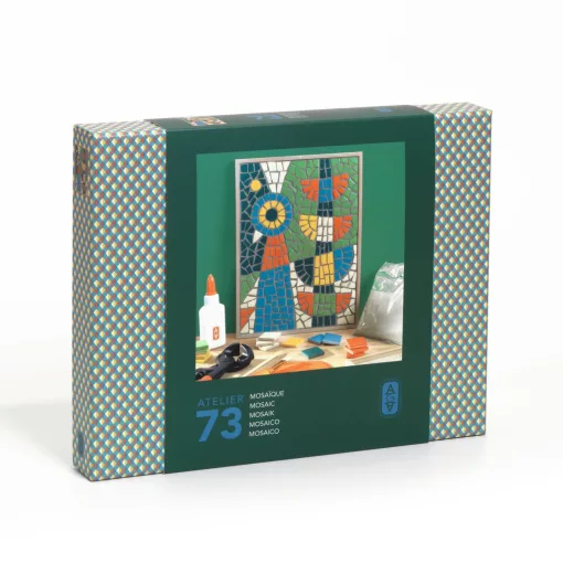 Műterem 73: Páva mozaikkép (Atelier 73: Mosaic) Djeco
