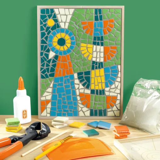 Műterem 73: Páva mozaikkép (Atelier 73: Mosaic) Djeco