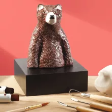 Műterem 84: Medve agyagszobor készítő (Atelier 84: Modelling) Djeco