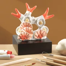 Műterem 85: Korall agyagszobor készítő (Atelier 85: Modelling) Djeco