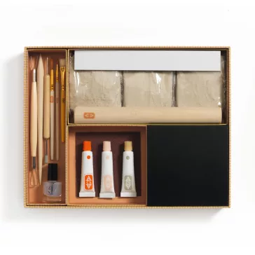   Műterem 85: Korall agyagszobor készítő (Atelier 85: Modelling) Djeco