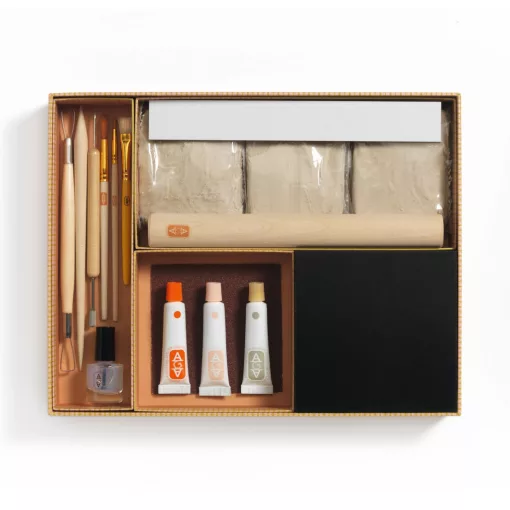 Műterem 85: Korall agyagszobor készítő (Atelier 85: Modelling) Djeco