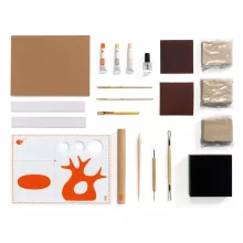 Műterem 85: Korall agyagszobor készítő (Atelier 85: Modelling) Djeco